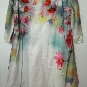 Floral Multicolor Women's Top